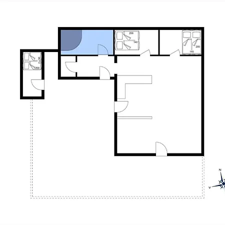 Дом отдыха Ve228-vejers-strand-muffparken-3 *
